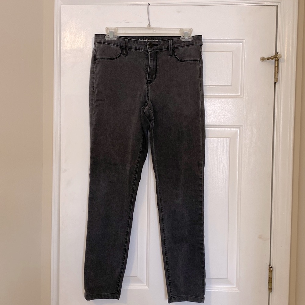 CALVIN KLEIN JEANS  charcoal grey size 30/10 skinny legging
